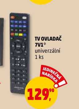 TV OVLADAČ 7V1, 1 ks 