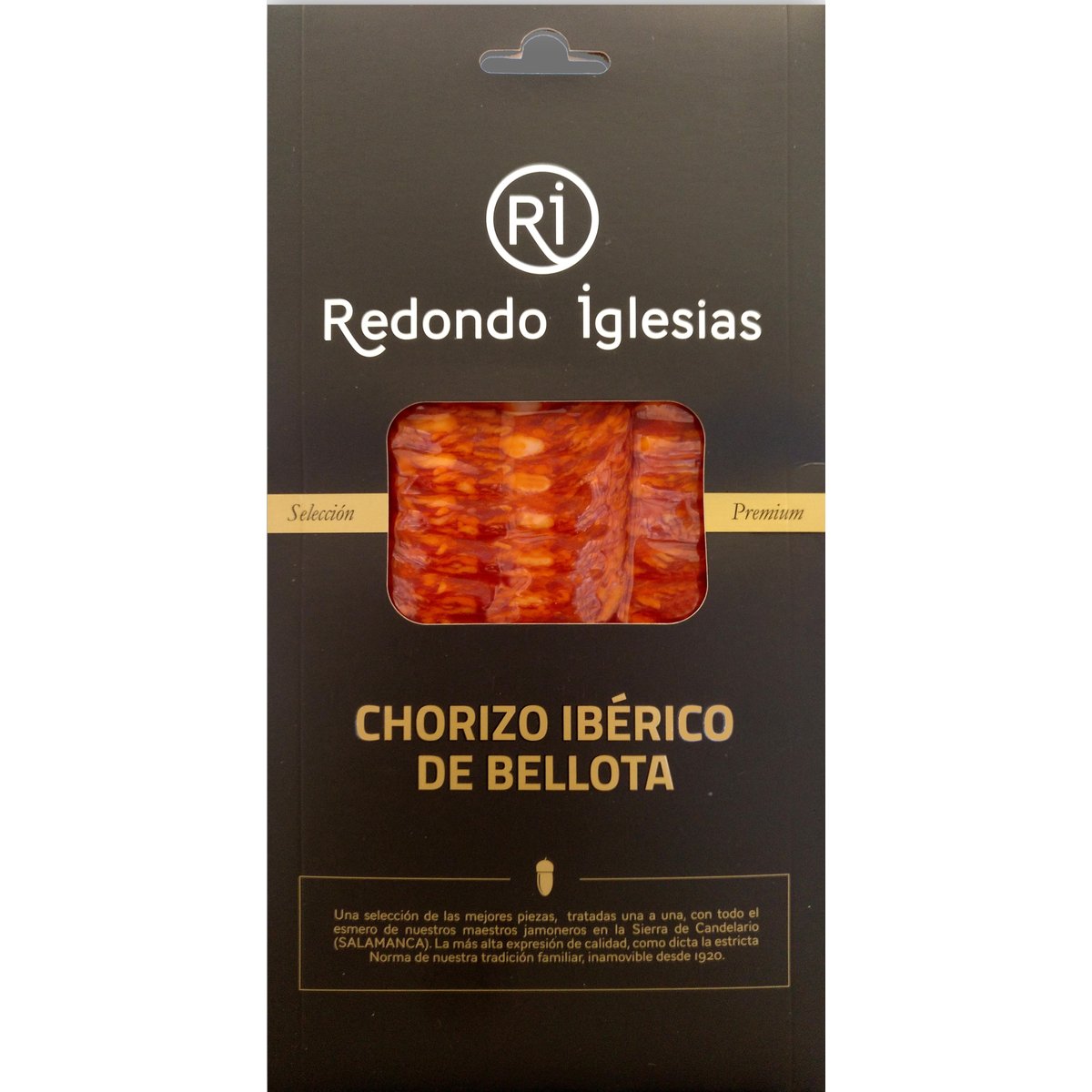 Redondo Iglesias Chorizo Bellota nejvyšší kvality krájené
