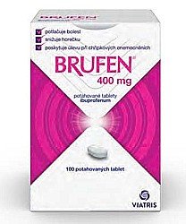 Brufen® 400 mg 100 potahovaných tablet