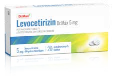 Levocetirizin Dr.Max 5 mg potahované tablety 20 tbl.