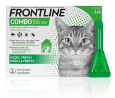 FRONTLINE COMBO spot-on pro kočky 3 pipety