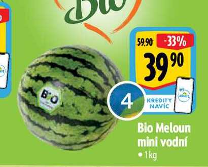   Bio Meloun mini vodní •1kg 