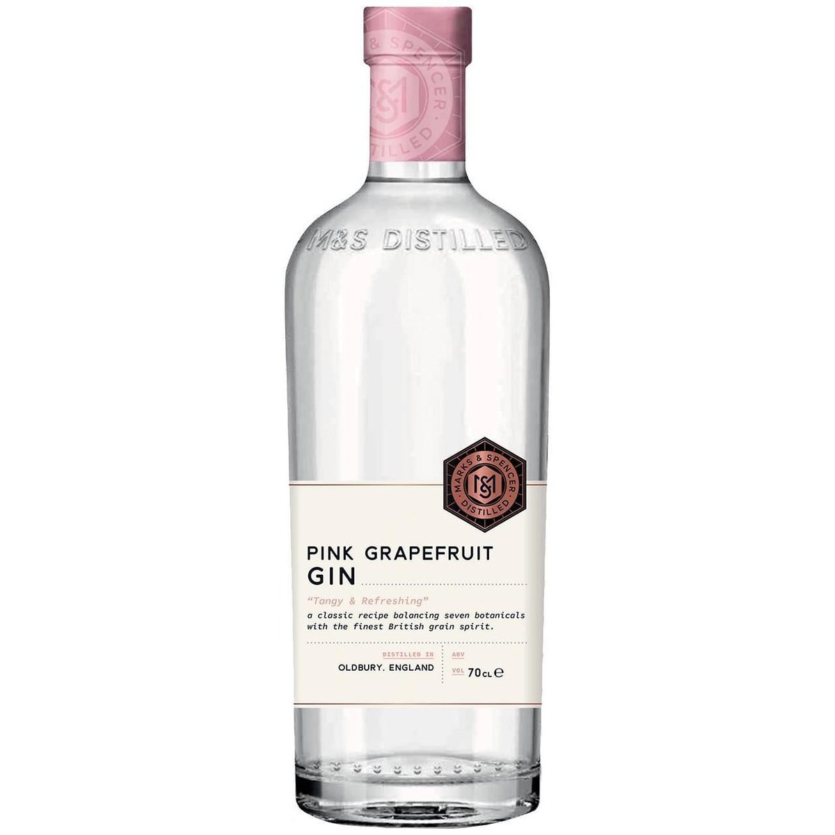 Marks & Spencer Gin s příchutí růžových grapefruitů 40 %