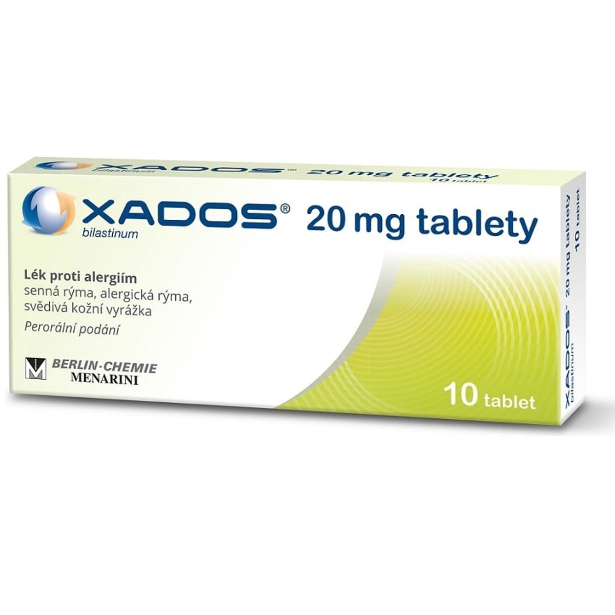 XADOS 20MG Tableta 10