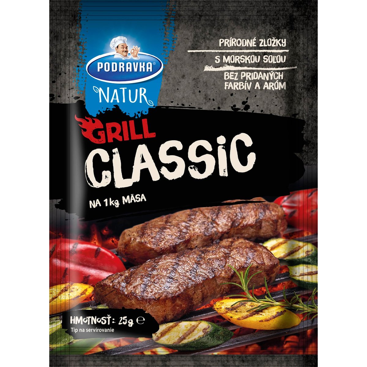 Podravka Natur Grilovací koření grill classic