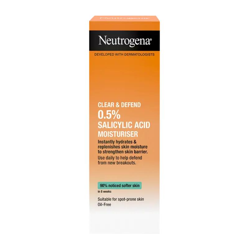 Neutrogena Hydratační krém Clear & Defend, 50 ml