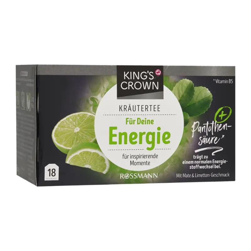 King's Crown Čaj pro energii, 32 g