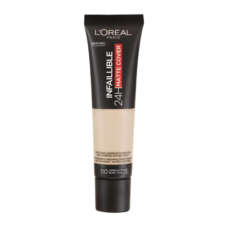 L'Oréal Make-up Infaillible 24h Matte 110 Vanilla, 1 ks