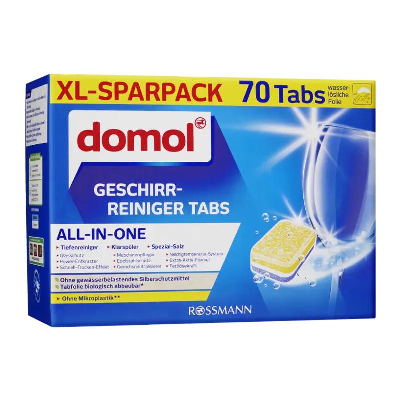 Domol Tablety do myčky All in One XL, 70 ks
