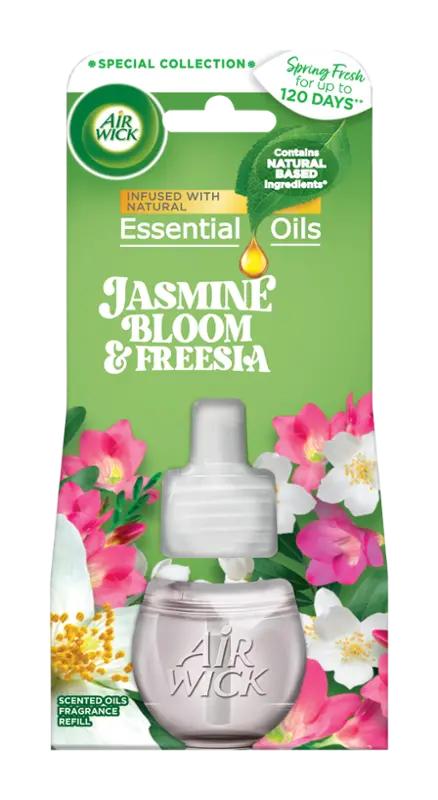Air Wick Náplň do elektrického osvěžovače vzduchu Jasmínové květy a frézie Essential Oils, 19 ml