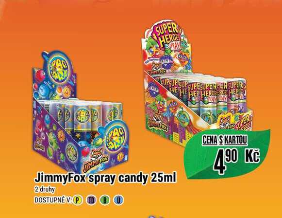 JimmyFox spray candy 25ml 