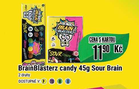 BrainBlasterz candy 45g Sour Brain  