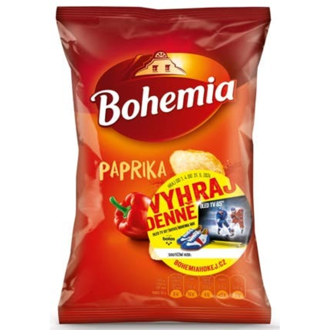 Bohemia chips paprika