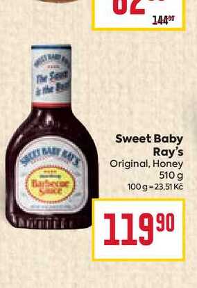 Sweet Baby Ray's Original, Honey 510 g 