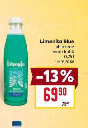 Limenita Blue chlazené vice druhů 0,75l