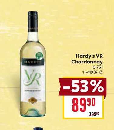 Hardy's VR Chardonnay 0,75l