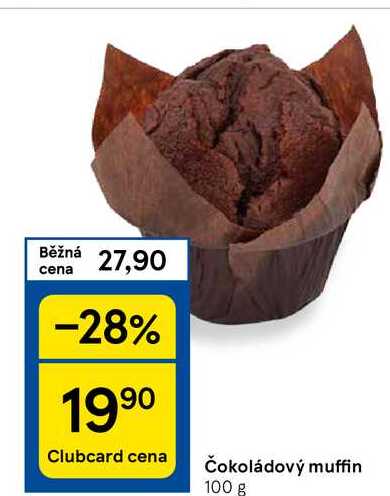 Čokoládový muffin, 100 g