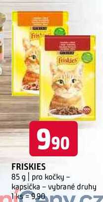 Friskies 85 g pro kočky kapsička vybrané druhy