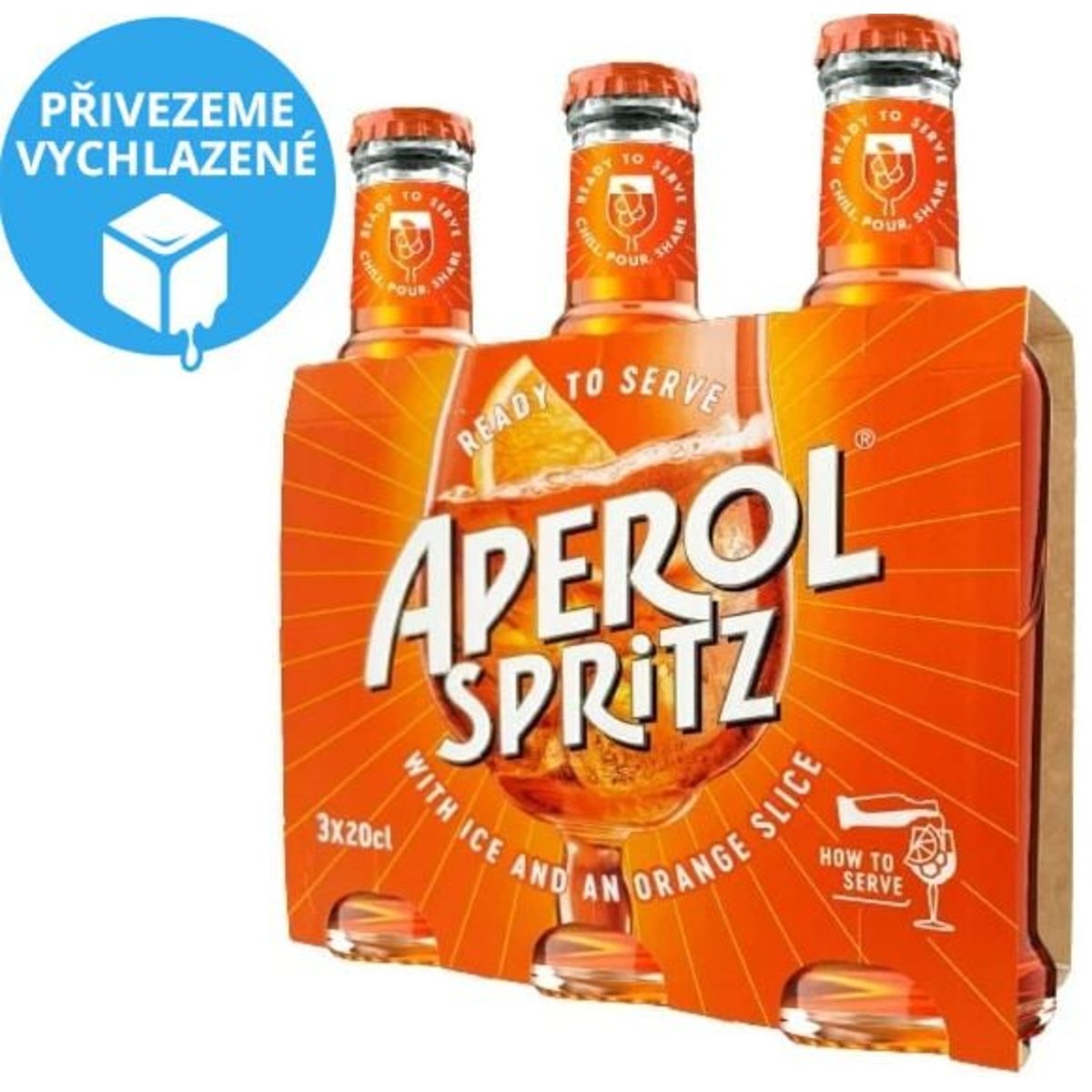 Aperol Spritz Bitter 9 % (3×20cl)