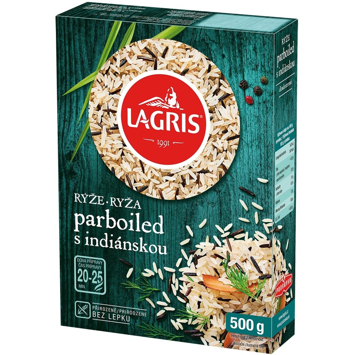 Lagris Rýže parboiled+indiánská