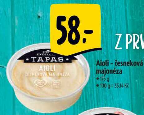 Aioli - česneková majonéza, 175 g  