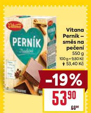 Vitana Perník - směs na pečení 550 g 