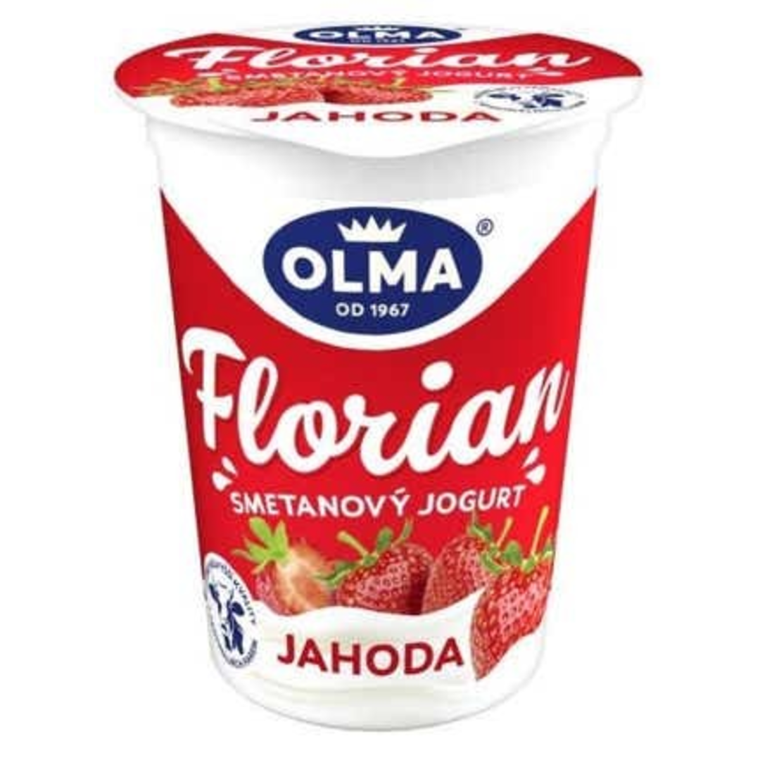 Olma Florian Smetanové pokušení jogurt jahoda