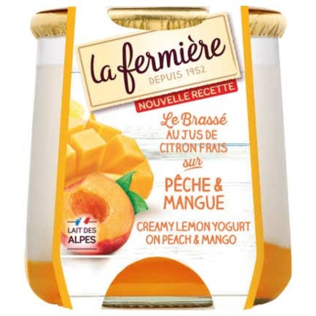 La Fermiére Jogurt broskev mango