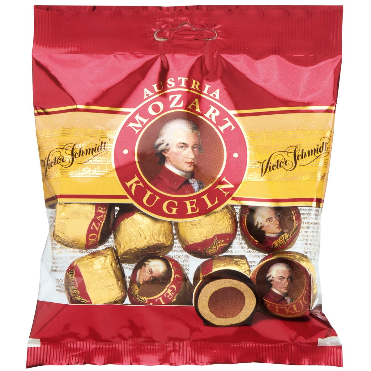 Victor Schmidt Mozartovy koule máčené v čokoládě
