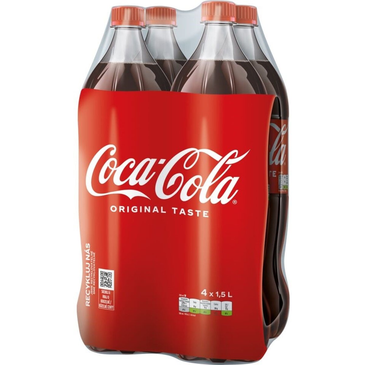 Coca-Cola multipack (4×1,5 l)