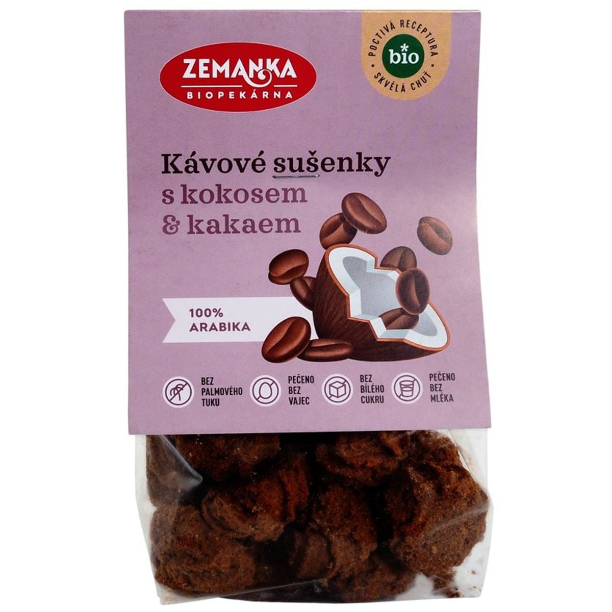 Zemanka BIO Kávové sušenky