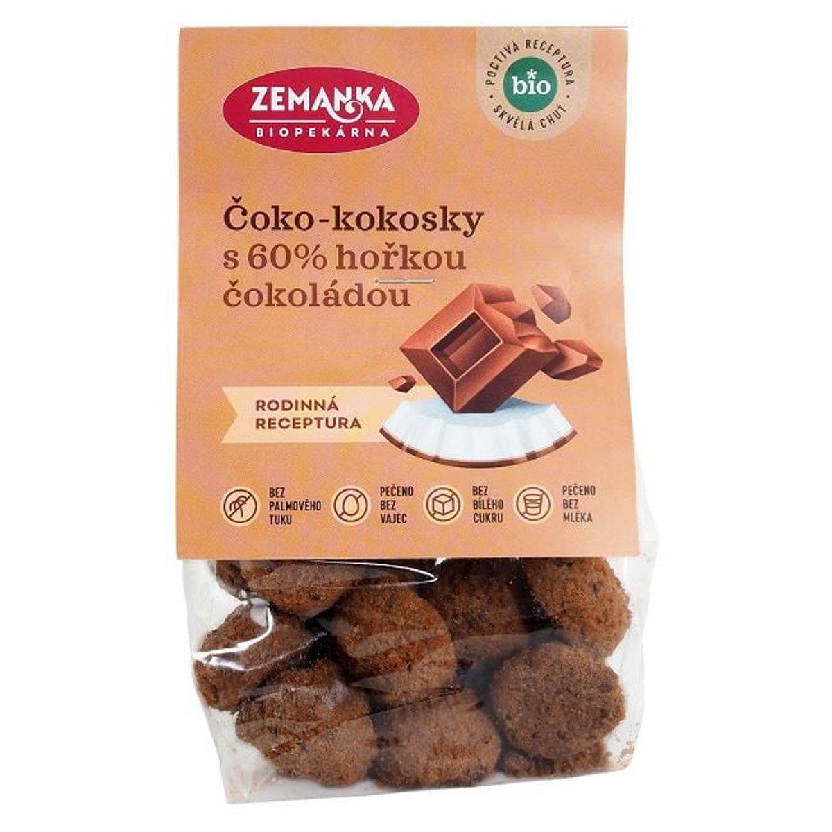 Zemanka BIO Čoko-kokosky s kakaem