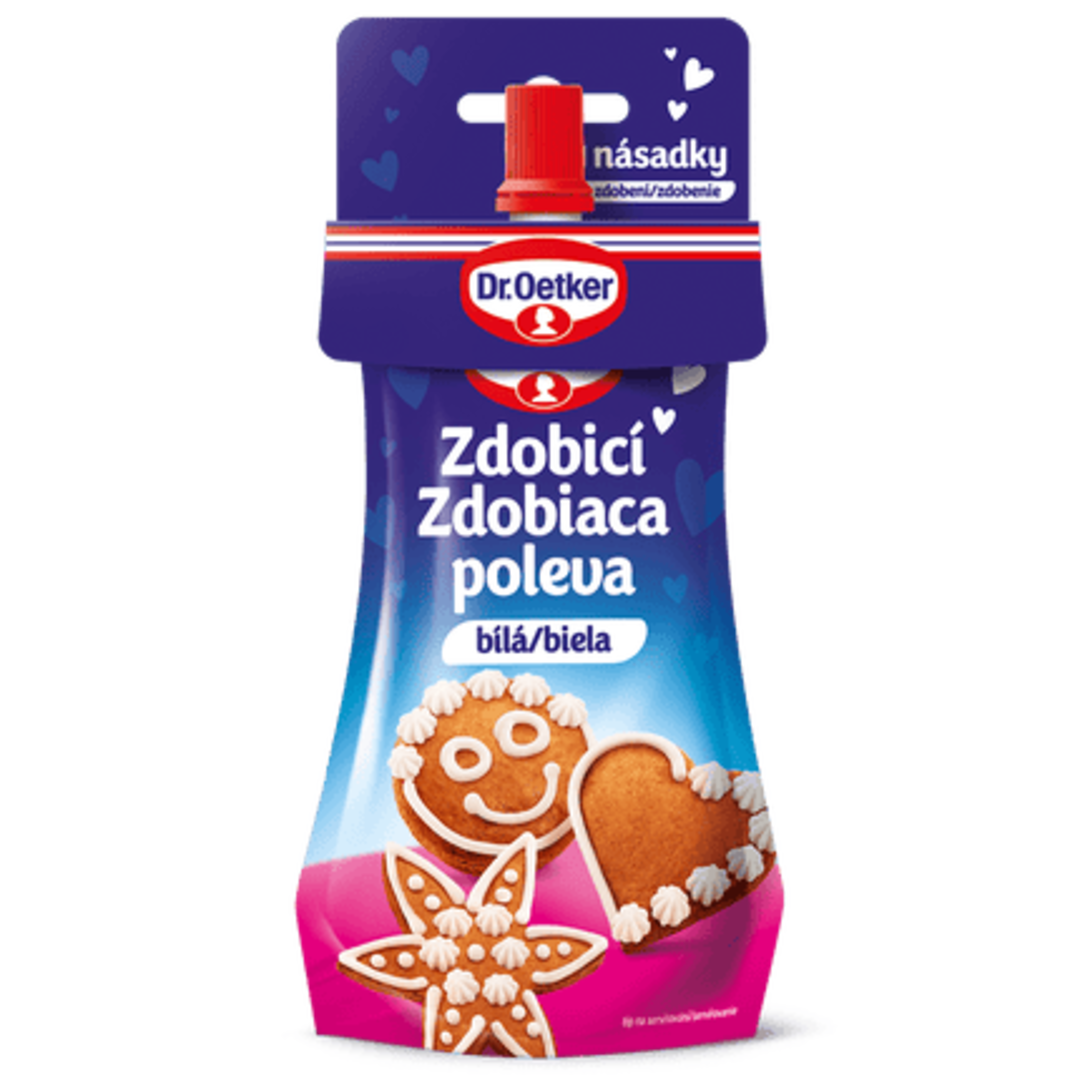 Dr. Oetker Zdobící poleva bílá