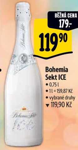 Bohemia Sekt ICE, 0,75 l
