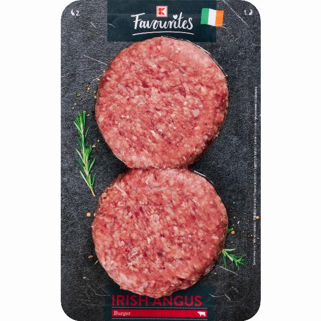 Irský hovězí burger Black Angus 260 g