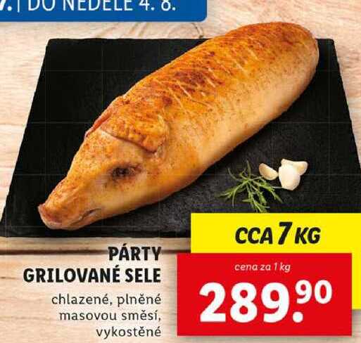 PÁRTY GRILOVANÉ SELE, cena za 1 kg