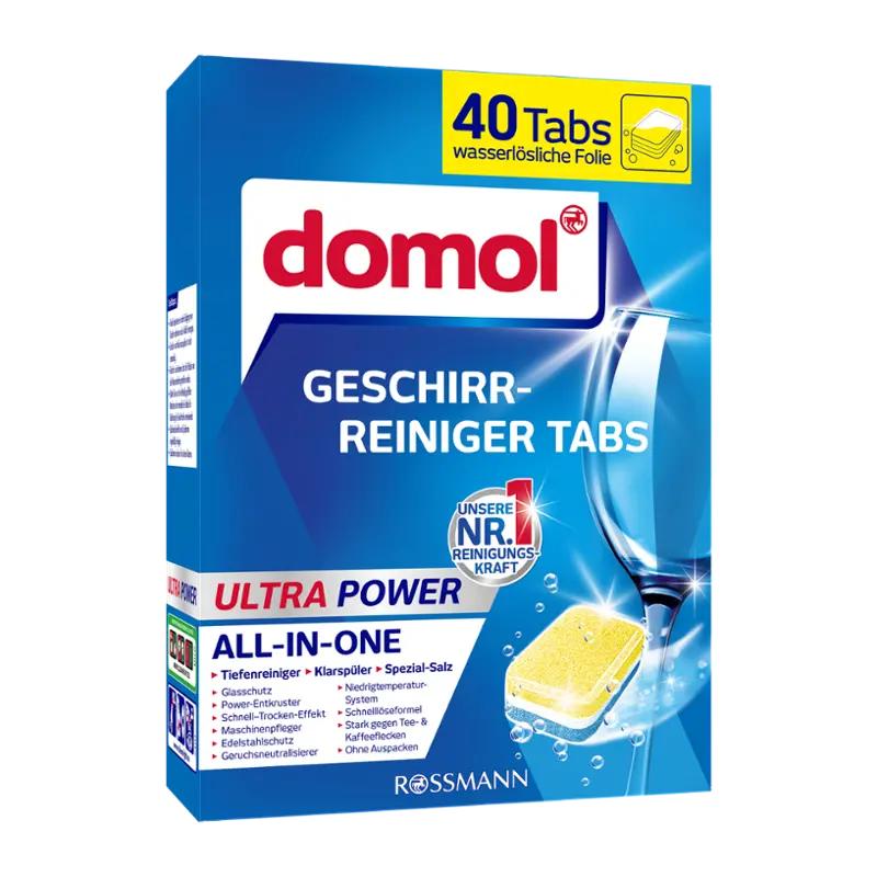 Domol Tablety do myčky All in One Ultra Power, 40 ks