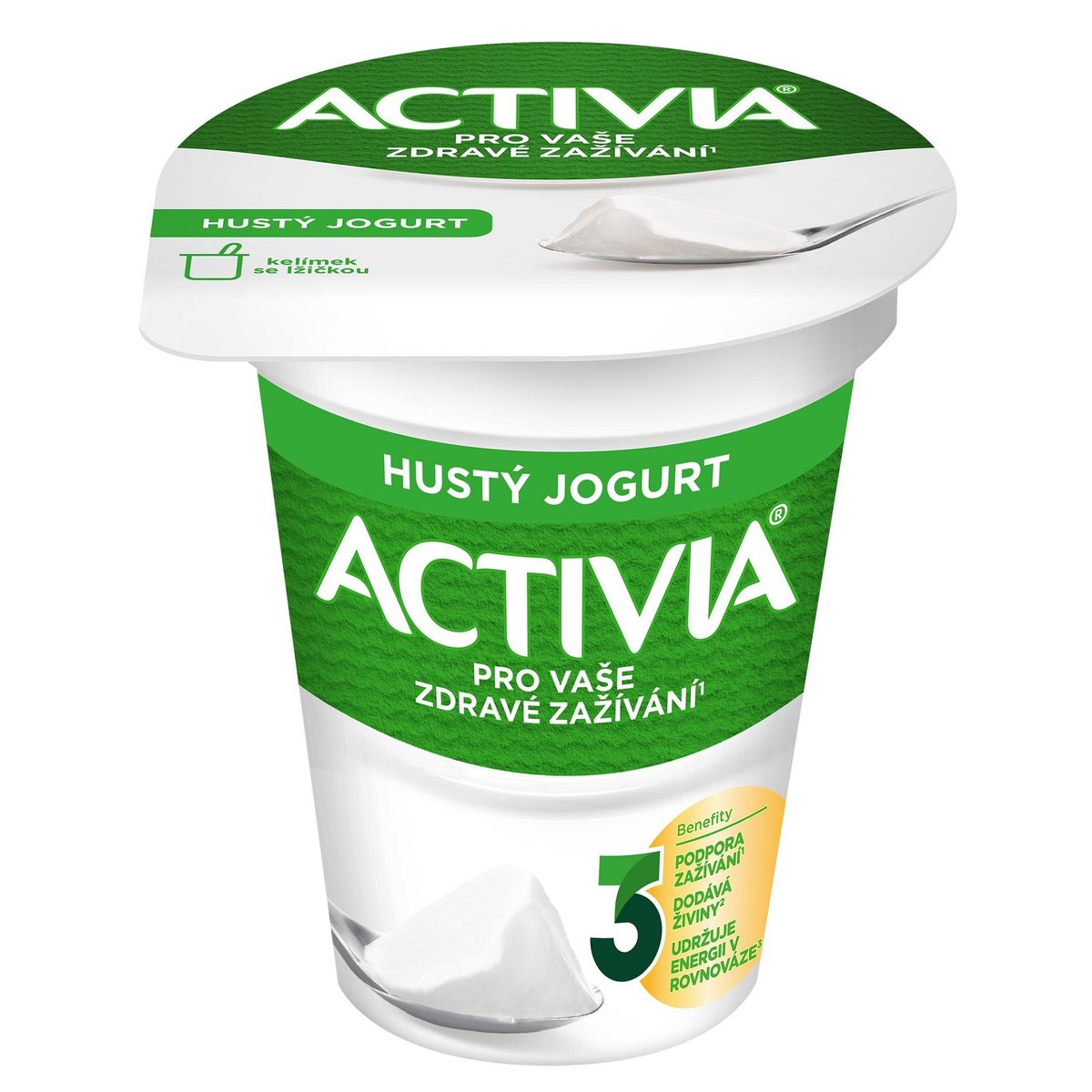 Activia Bílý jogurt zrající v kelímku