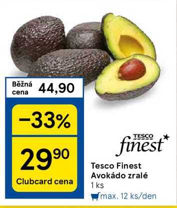 Tesco Finest Avokádo zralé, 1 ks