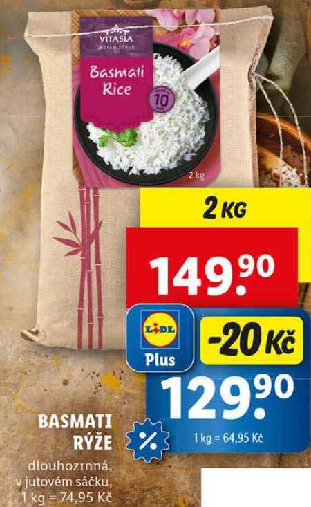 BASMATI RÝŽE, 2 kg