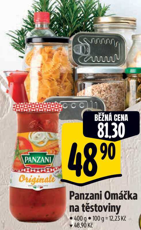 Panzani Omáčka na těstoviny 400 g