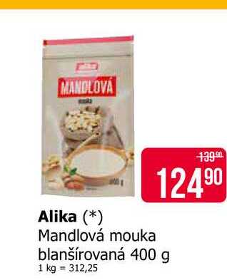 Mandlová mouka blanšírovaná 400 g