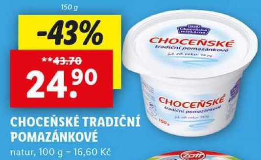 CHOCEŇSKÉ TRADIČNÍ POMAZÁNKOVÉ, 150 g