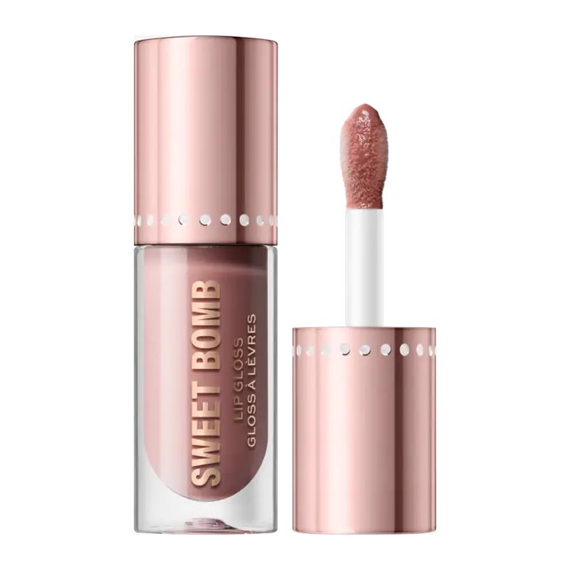 Makeup Revolution Lesk na rty Sweet Bomb Strawberry, 1 ks