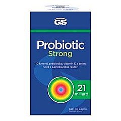 GS Probiotic Strong 60 + 20 kapslí