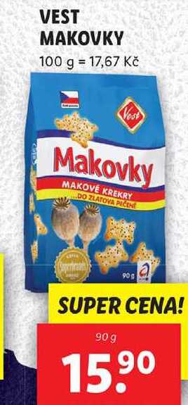 VEST MAKOVKY, 90 g