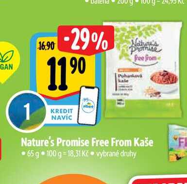   Nature's Promise Free From Kaše 65 g 