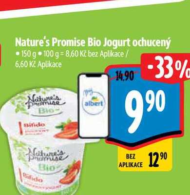 Nature's Promise Bio Jogurt ochucený 150 g  