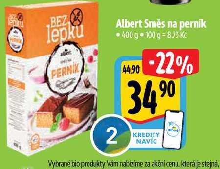 Albert Směs na perník 400 g