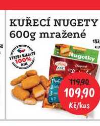 KUŘECÍ NUGETY 600g mražené 